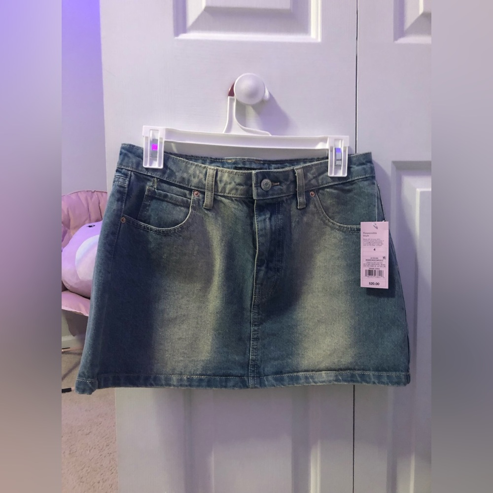 Wild Fable Jean Skirt 4